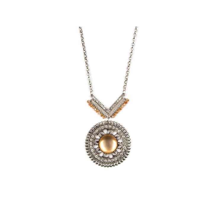 Arizona Womens White Strand Necklace