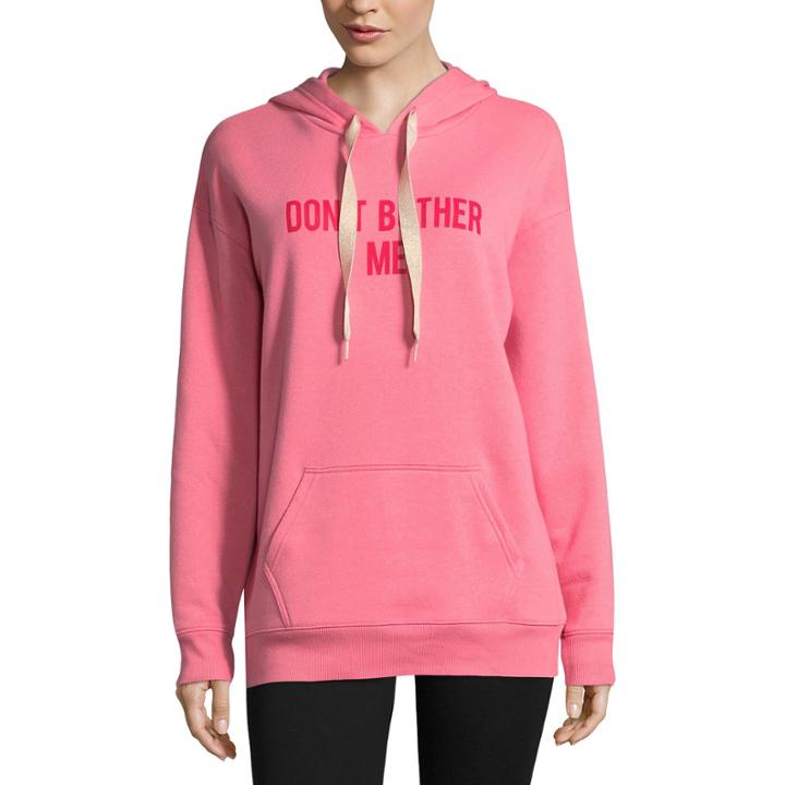 Flirtitude Don't Bother Me Sweatshirt-juniors