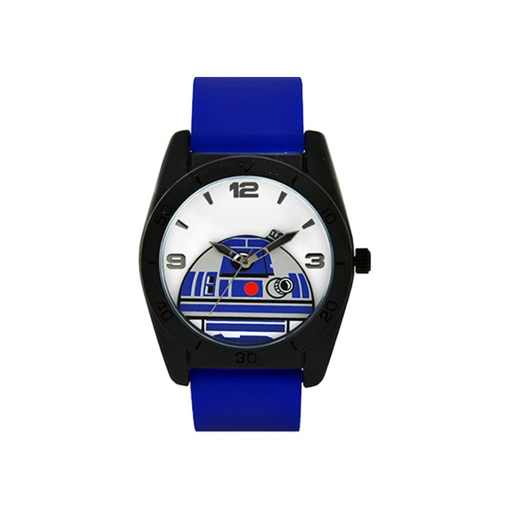 Star Wars R2-d2 Blue Silicone Strap Watch