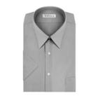 Van Heusen Short-sleeve Poplin Dress Shirt - Tall