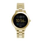 Fossil Q Unisex Gold Tone Smart Watch-ftw6006