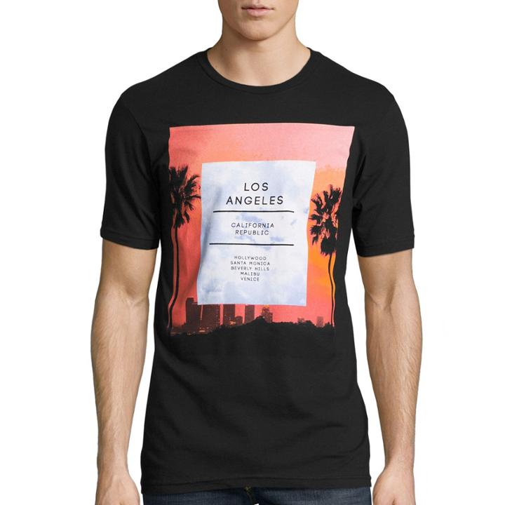 Short-sleeve California La Palms Tee