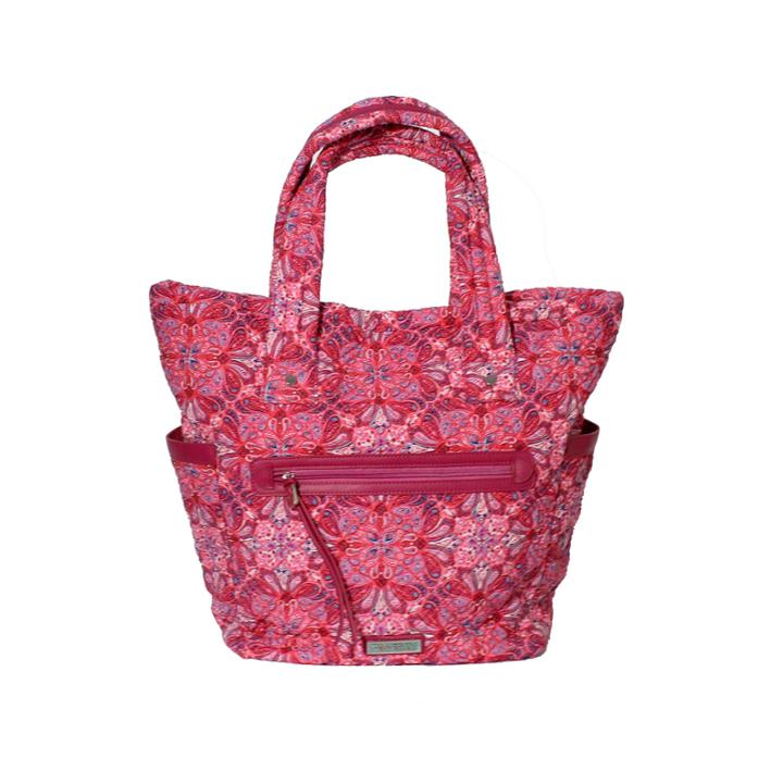 Waverly Paisley Quilted Large Tote Bag