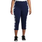 St. John's Bay Active Secretly Slender Capri With Pockets - Plus
