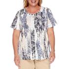 Alfred Dunner Classic Short-sleeve Beaded Tee - Plus