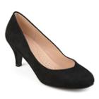 Journee Collection Womens Classic Comfort-sole Round Toe Heels
