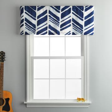 Frank And Lulu Shane Rod-pocket Tailored Valance