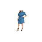 Fashion To Figure Hailey Denim Shirt Dress-plus