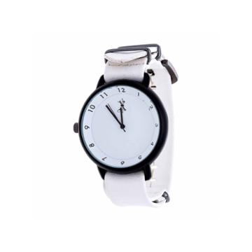 Brooklyn Exchange Mens White Strap Watch-nwl378875bk-wt