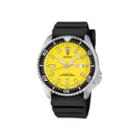 Seiko Mens Yellow Stainless Steel Dive Watch Skxa35