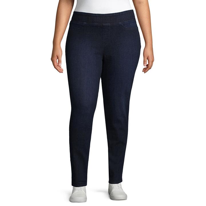 Boutique + Pull On Jeggings-plus