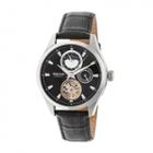 Heritor Unisex Black Strap Watch-herhr6902