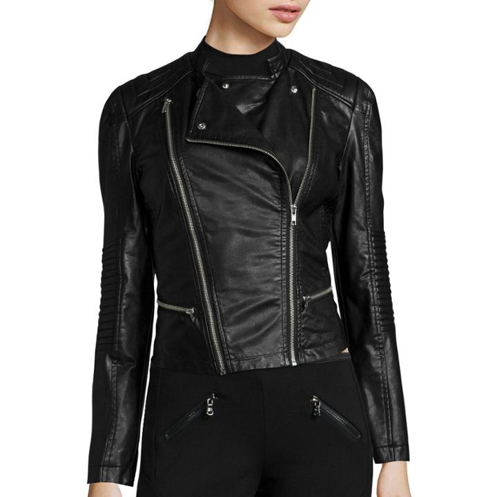 Decree Pleather Moto Jacket