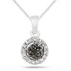 Womens 1/3 Ct. T.w. Black Diamond Pendant Necklace