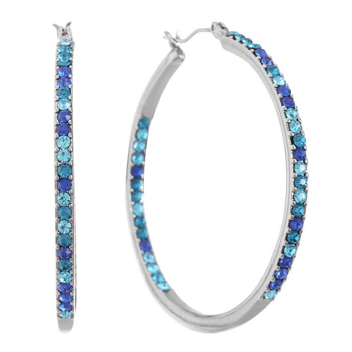 Gloria Vanderbilt 49mm Hoop Earrings