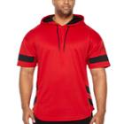 Rocawear Short Sleeve Mesh Hoodie-big And Tall