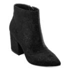 First Love By Penny Loves Kenny Pointed-toe Wedge Ankle Boots