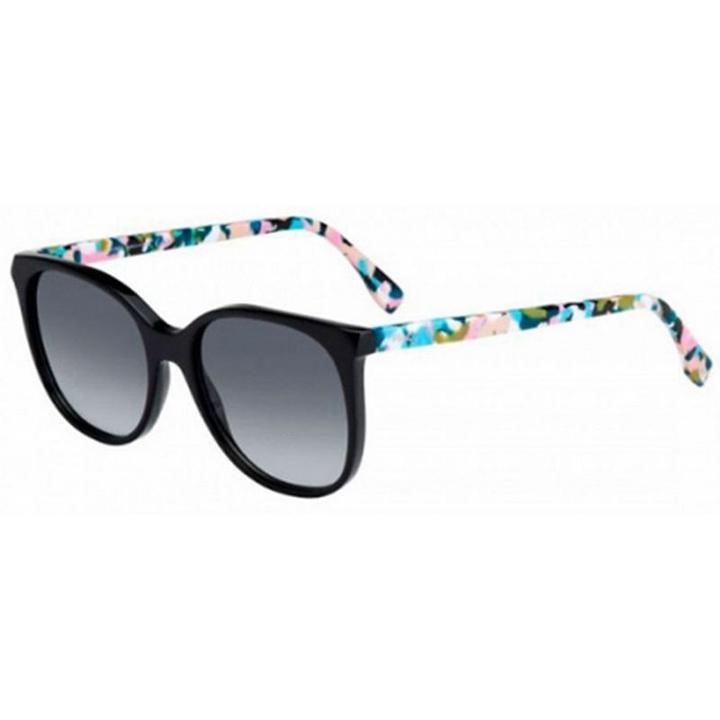 Fendi Sunglasses Ff0172/s / Frame: Black Multicolor Lens: Grey Gradient