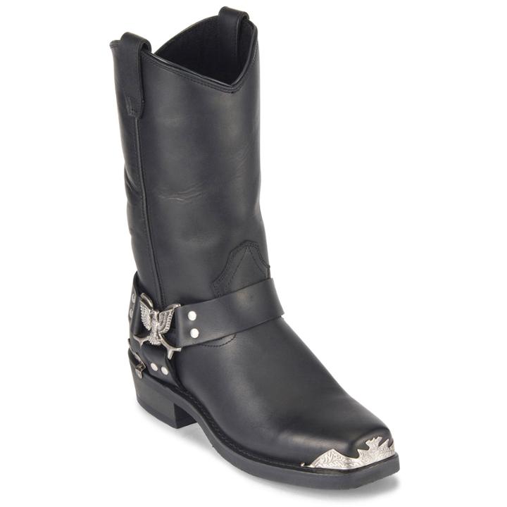Dingo Mens Eagle Harness Motorcycle Boots