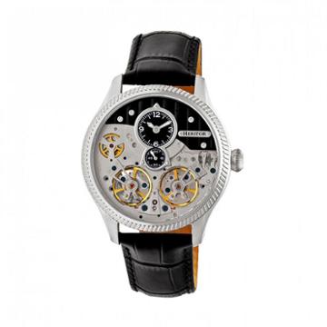 Heritor Unisex Black Strap Watch-herhr7302
