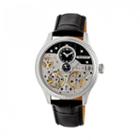 Heritor Unisex Black Strap Watch-herhr7302