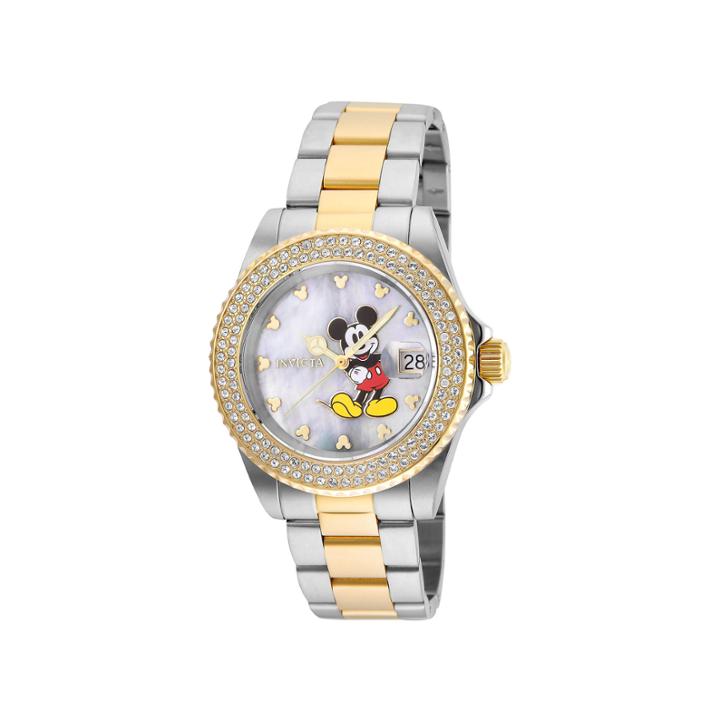 Invicta Disney Mickey Mouse Unisex Multicolor Strap Watch-24752