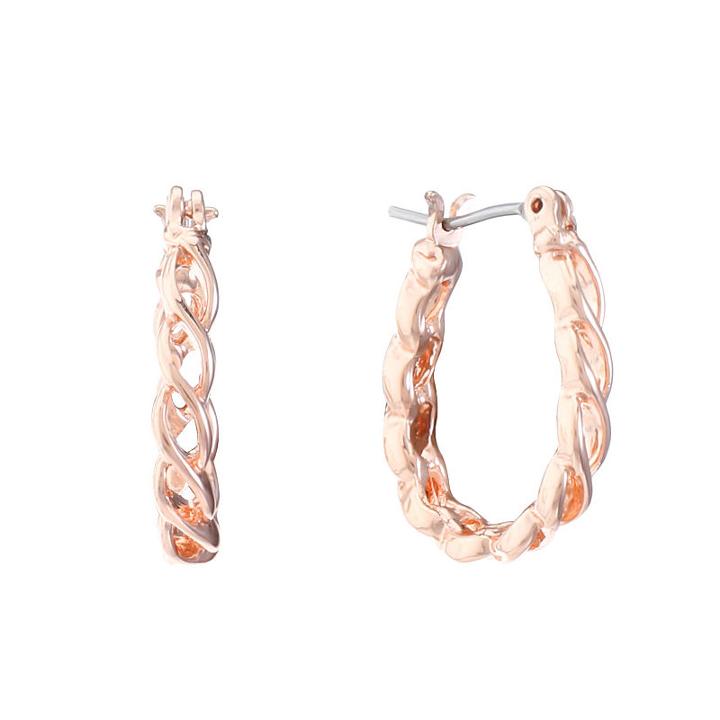 Liz Claiborne 15.6mm Hoop Earrings