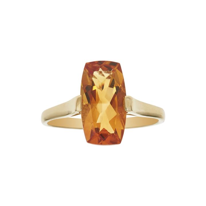 Limited Quantities Genuine Citrine 14k Yellow Gold Ring
