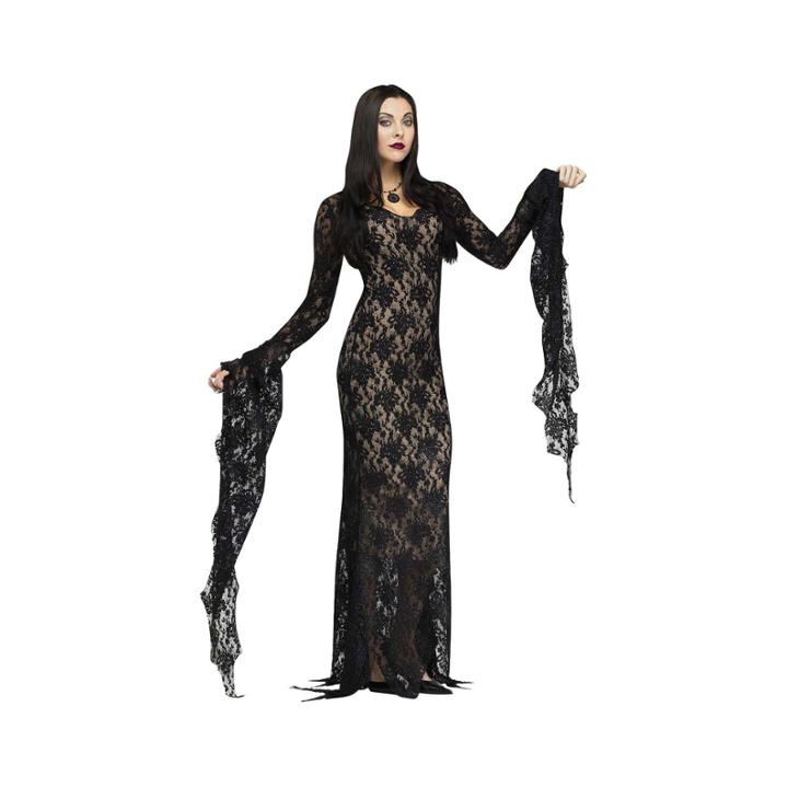 Lace Morticia Adult Costume