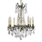 Windsor Collection 8 Light Clear Crystal Chandelier