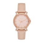 Relic Womens Pink Strap Watch-zr34382
