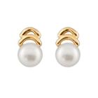 14k Gold 8mm Stud Earrings