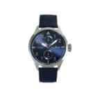 Peugeot Mens Blue Strap Aviator Watch 2044sbl