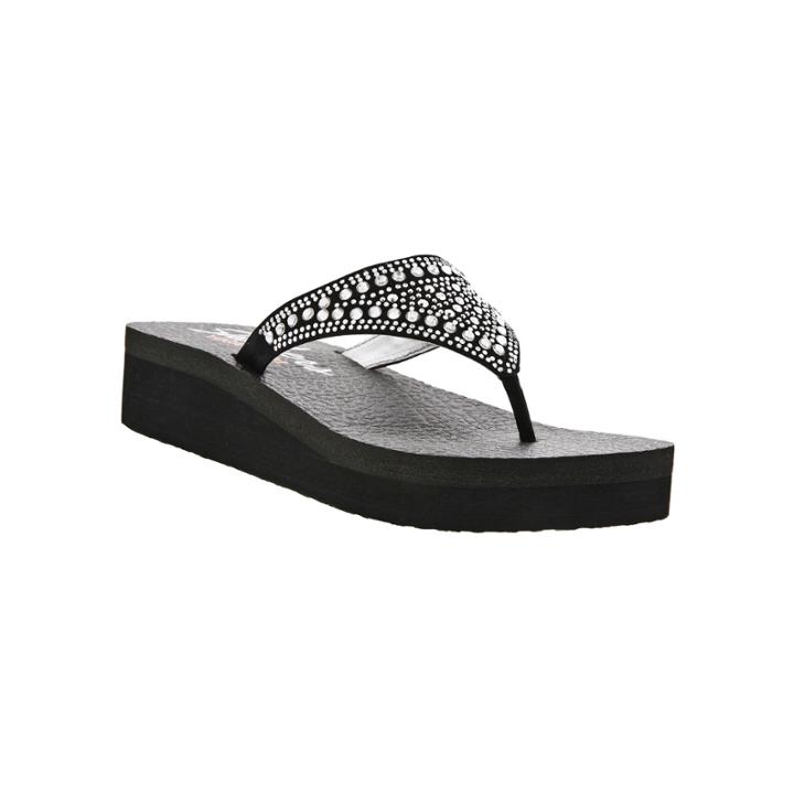 Skechers Bindu Embellished Flip Flops