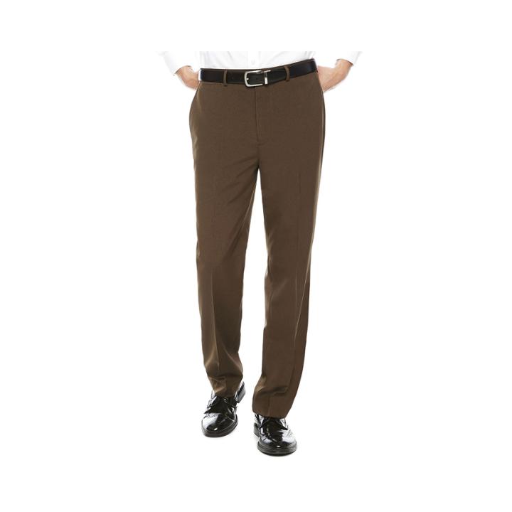 Stafford Flat Front Dress Pants - Classic