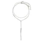 Carole Womens 2-pc. Clear Round Necklace Set