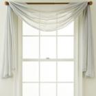 Royal Velvet Crushed Voile Scarf Valance