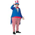 Uncle Sam Adult Hoopster Costume - One Size Fits Most
