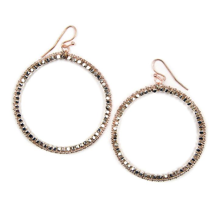 Decree 60mm Hoop Earrings
