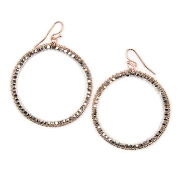 Decree 60mm Hoop Earrings