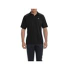 Champion Short Sleeve Solid Knit Polo Shirt