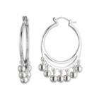 Gloria Vanderbilt 35mm Hoop Earrings