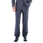 Jf J.ferrar Gray Luster Herringbone Suit Pants-classic Fit