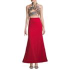 Social Code Sleeveless Embellished Dress Set-juniors