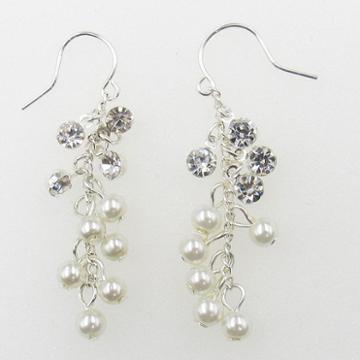 Vie Air Brass Drop Earrings