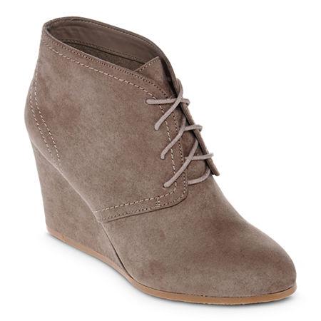 Arizona Lacie Wedge Ankle Booties