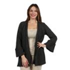 24/7 Comfort Apparel Highlands Luxury Shrug - Plus