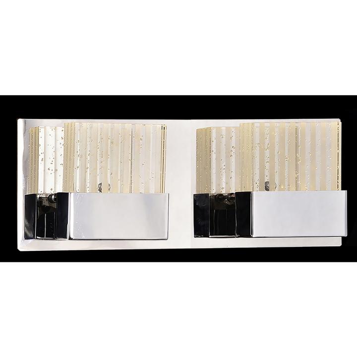 Popp 2-light Chrome Bath Vanity