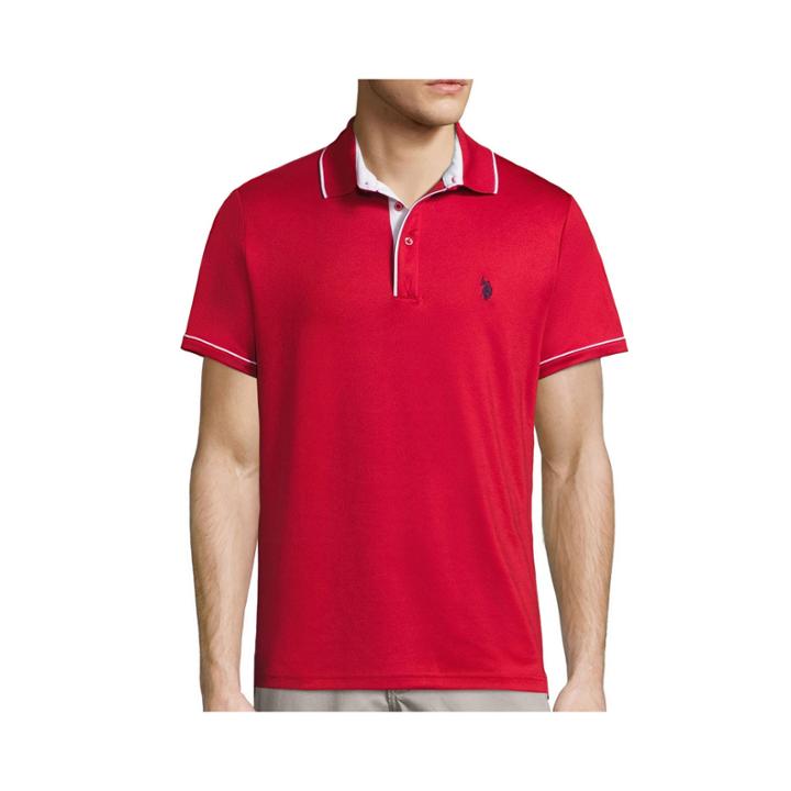 U.s. Polo Assn. Embroidered Short Sleeve Polo Shirt