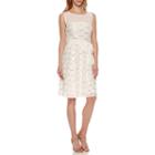 J Taylor Sleeveless Lace Sequin Party Dress